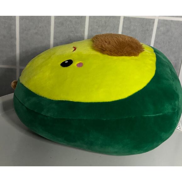 Squishmallows Austin the Avocado 8” Plush NWT Kelly Toy Soft Cute Kawaii Green - Picture 2 of 8